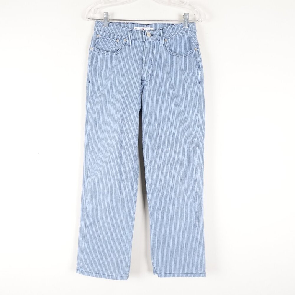 Vintage Tommy Hilfiger Cropped Boyfriend Jeans Women's 2 (28x25) Stretchy Pants